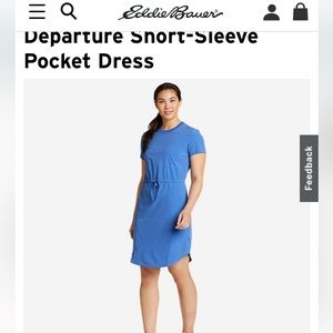 Eddie Bauer Short Sleeve Departure Dress